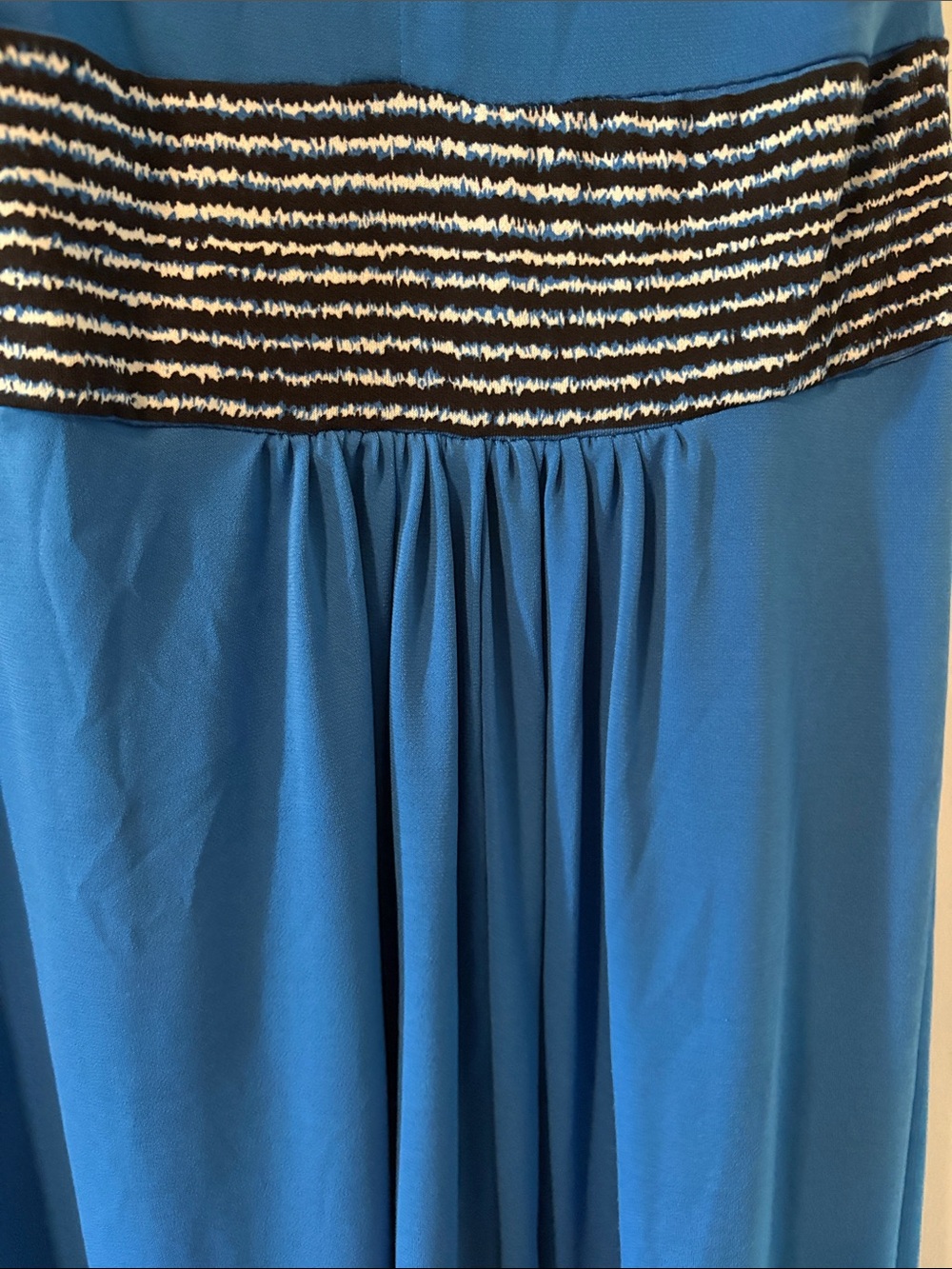 Blue High-Low Dress - Picture 7 of 7